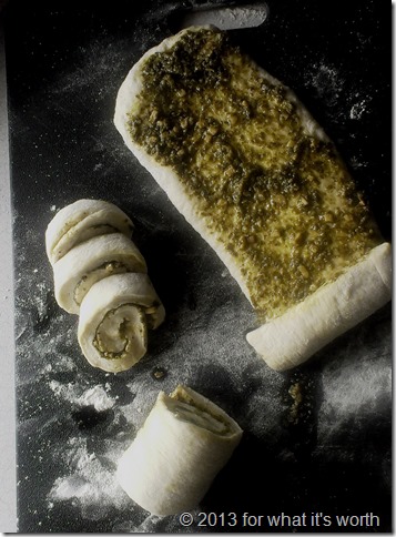 roll pesto