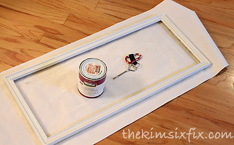 Painting thrift store frame
