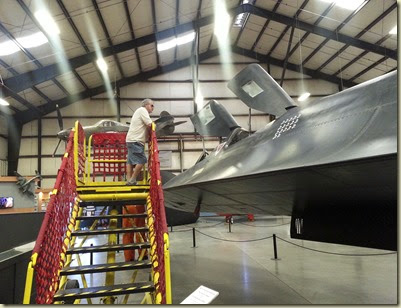 SR-71 Black Hawk & Bill March Air Force Museum 20140219