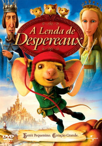 capa A Lenda de Despereaux [versão portuguesa]