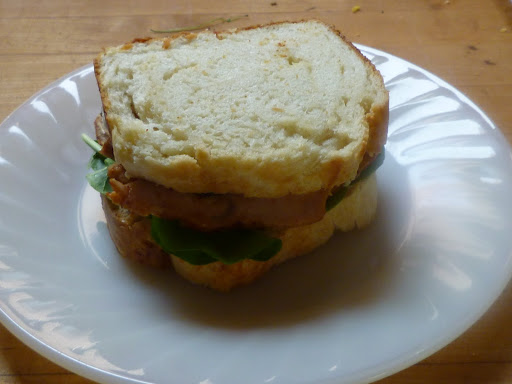 And the sandwich.