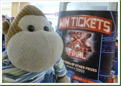 Tesco. Win X Factor Final Tickets