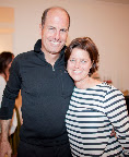 Peter with wedding planner Nicky Reinhard (http://www.davidreinhard.com/).