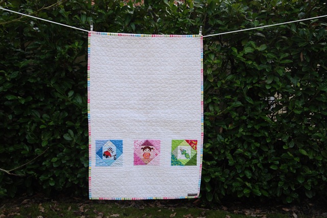 PP Baby Quilt outside