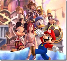 Novo Kingdom Hearts... com personagens da Nintendo