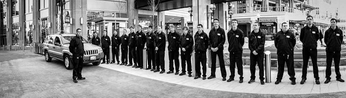 Valets prepare for the opening of the new City Creek Center Wednesday, March 21, 2012 in Salt Lake City, Utah