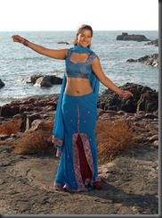 Radhika-gandhi-in blue_dress