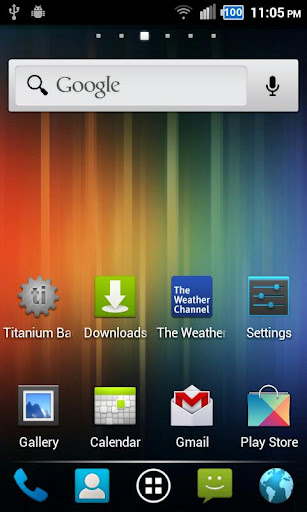 ICS Mix Theme GO Launcher EX