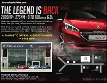 Peugeot Old Klang Road Weekend Test Drive Event 2013 Malaysia Deals Offer Shopping EverydayOnSales