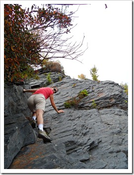 rock-climbing