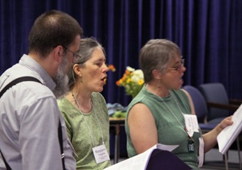 Friends Singing at North Carolina Yearly Meeting (Conservative)