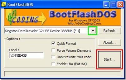 BootFlashDOS BootFlashDOS