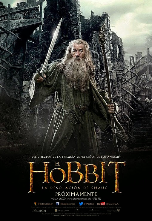Öt új nemzetközi poszter A hobbit Smaug pusztaságához 01