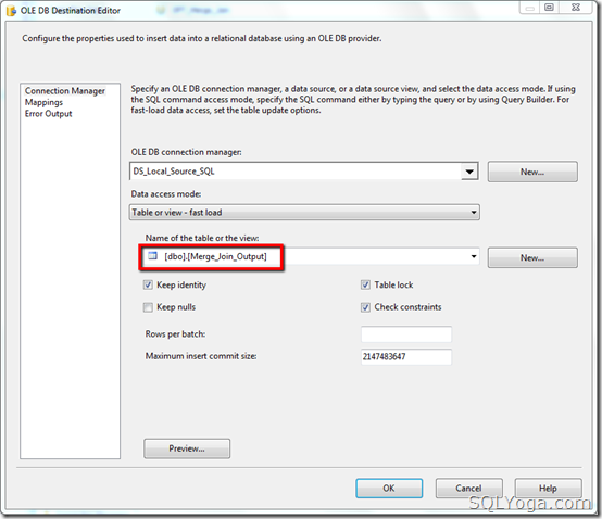 SQL Yoga - Merge Join Transformation #8