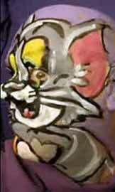 Self-Portraits Face Paintings by James Kuhn