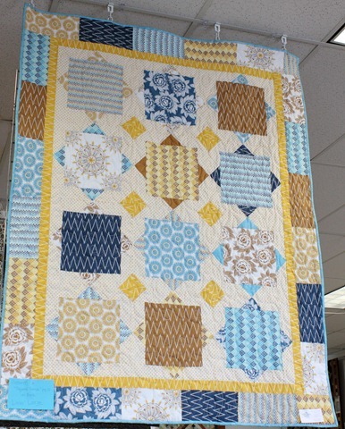 Square Dance quilt made with Indie Chic fabric Square Dance quilt made with Indie Chic fabric