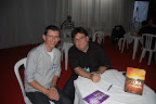 André Ariovaldo com José Carlos de Lucca
