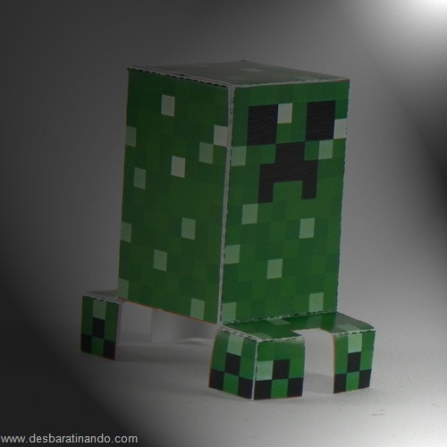 Paper Toys minecraft creeper