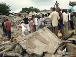 Maisons démolies à Kinshasa (archives)