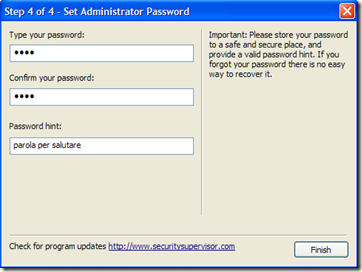 Internet Security Controller - Passo 4 Internet Security Controller - Passo 4