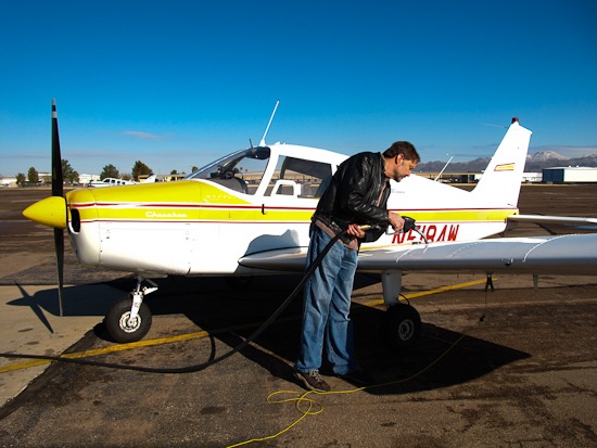 Fueling the Piper Cherokee