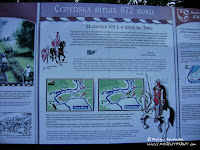 Tablica informacyjna nt. Bitwy pod Cedynią przy Górze Czcibora