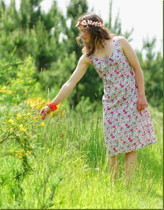 picking long grass