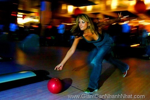 Choi bowling giup giam can