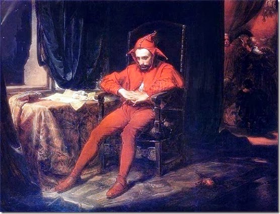 Jester Fool reflecting Jester Fool reflecting