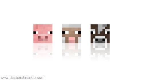 wallpapers minecraft 8 bit pixelados desbaratinando  (42)