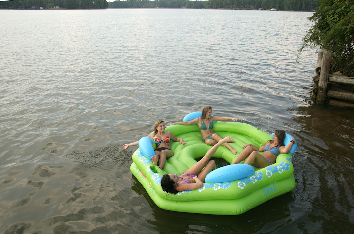 Lake Sinclair  raft.JPG