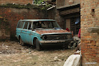 Old Volvo in Bhaktapur