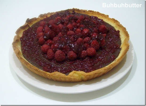 Crostata cioccolato e lamponi 1 Crostata cioccolato e lamponi 1