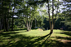 The front lawn