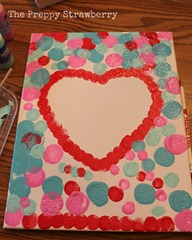 Valentines Day Kids Art Project { The Preppy Strawberry}