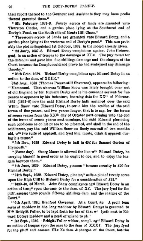 Doty-Doten Family In America - The Family of Edward Doty (15) Doty-Doten Family In America - The Family of Edward Doty (15)
