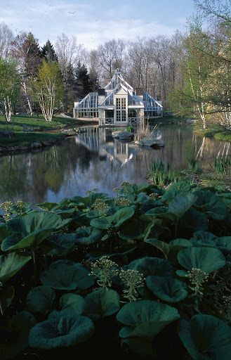 The conservatory at Stonecrop, photo courtesy of Stonecrop Gardens