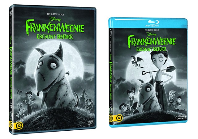 Frankenweenie - Ebcsont beforr DVD-n, BD-n és BD3D-n