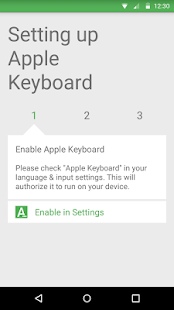 Apple Keyboard Screenshot