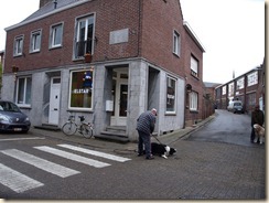 Borgloon, Hoek Tongersestraat - Nieuwland: voormalige apotheek "Het Zwaard" is nu café Elstar