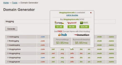 Searching Domains with PCNames.com