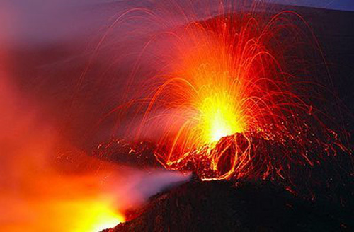 Volcano: deadly but beautiful
