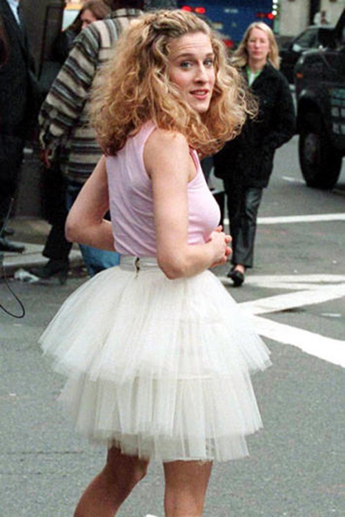 Carrie Bradshaw, Tulle skirt