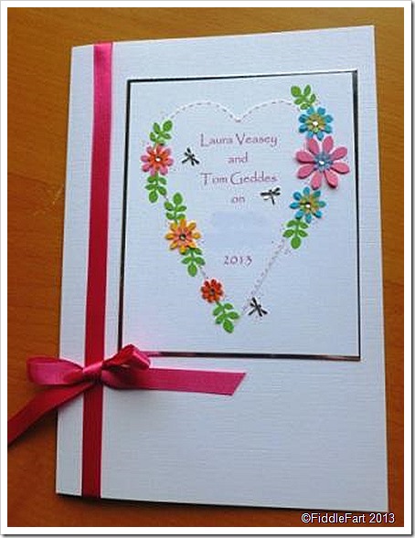 Rainbow heart wedding invititation Rainbow heart wedding invititation