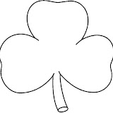 trebol dibujos para colorear trebol para colorear