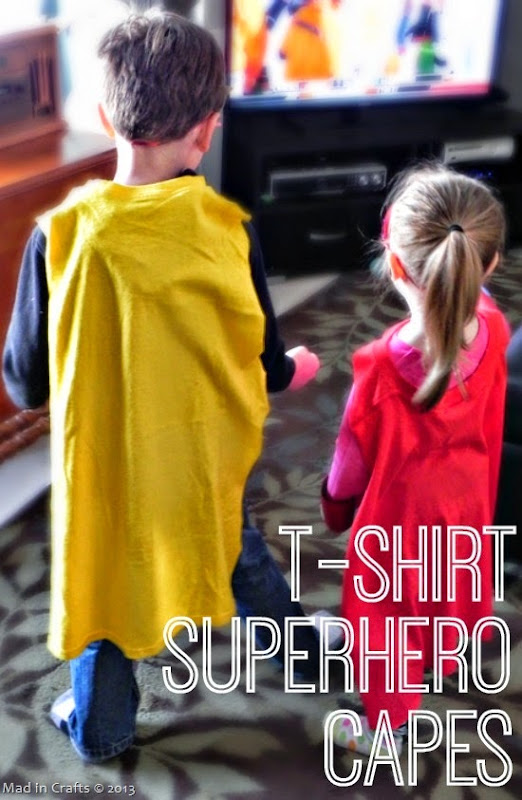 T-Shirt Superhero Capes T-Shirt Superhero Capes