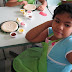 Getting ready to make the pizza