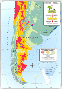 desertificacion argentina map desertificacion argentina map