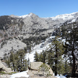 Visual no topo da trilha -  Sequoia e Kings Canyon NP, California. EUA