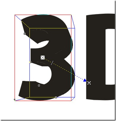 3D Text Corel Draw